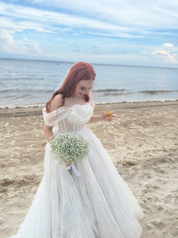 Spiderweb Wedding Dress (pre-sale)
