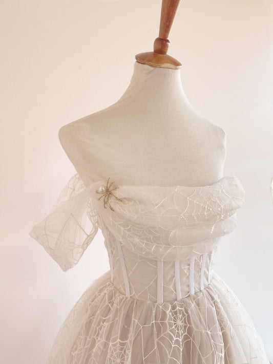 Vestido de novia de Telarañas - Georgina Chávez