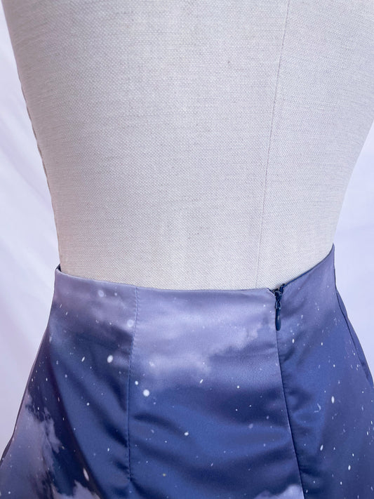 Falda Cielo media noche