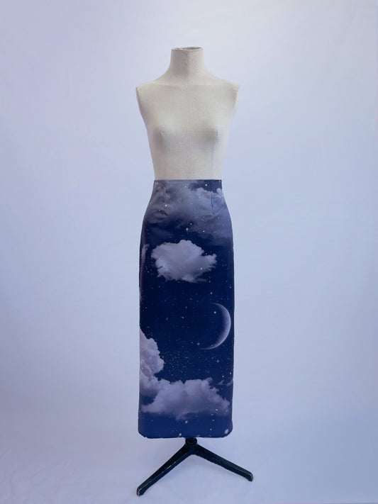 Falda Cielo media noche