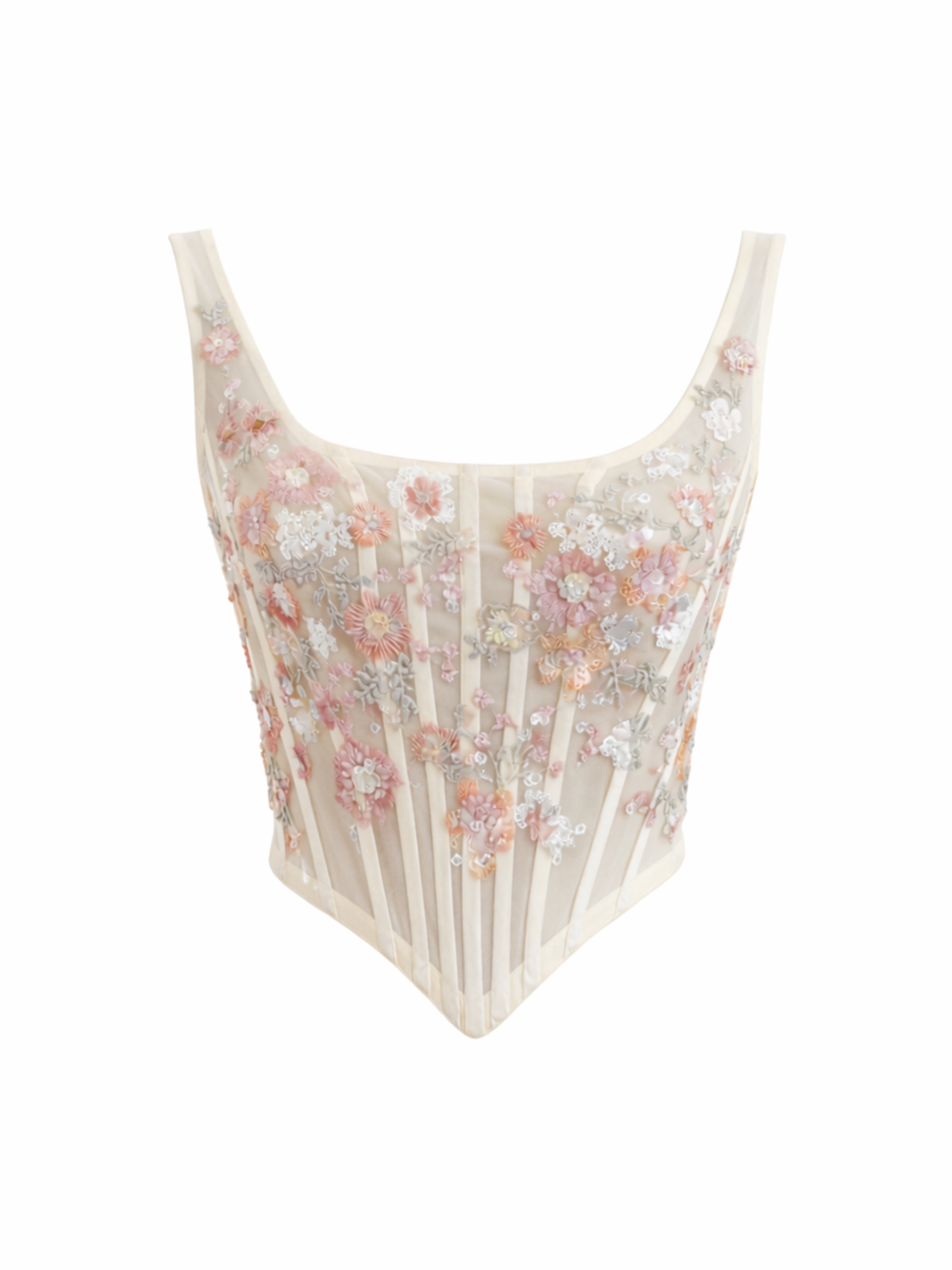 EAPHI CHECK BUSTIER — COLLAGE 完売品 Georgina Chavez-Bustier Gregoria, taken from Bridgerton – Georgina