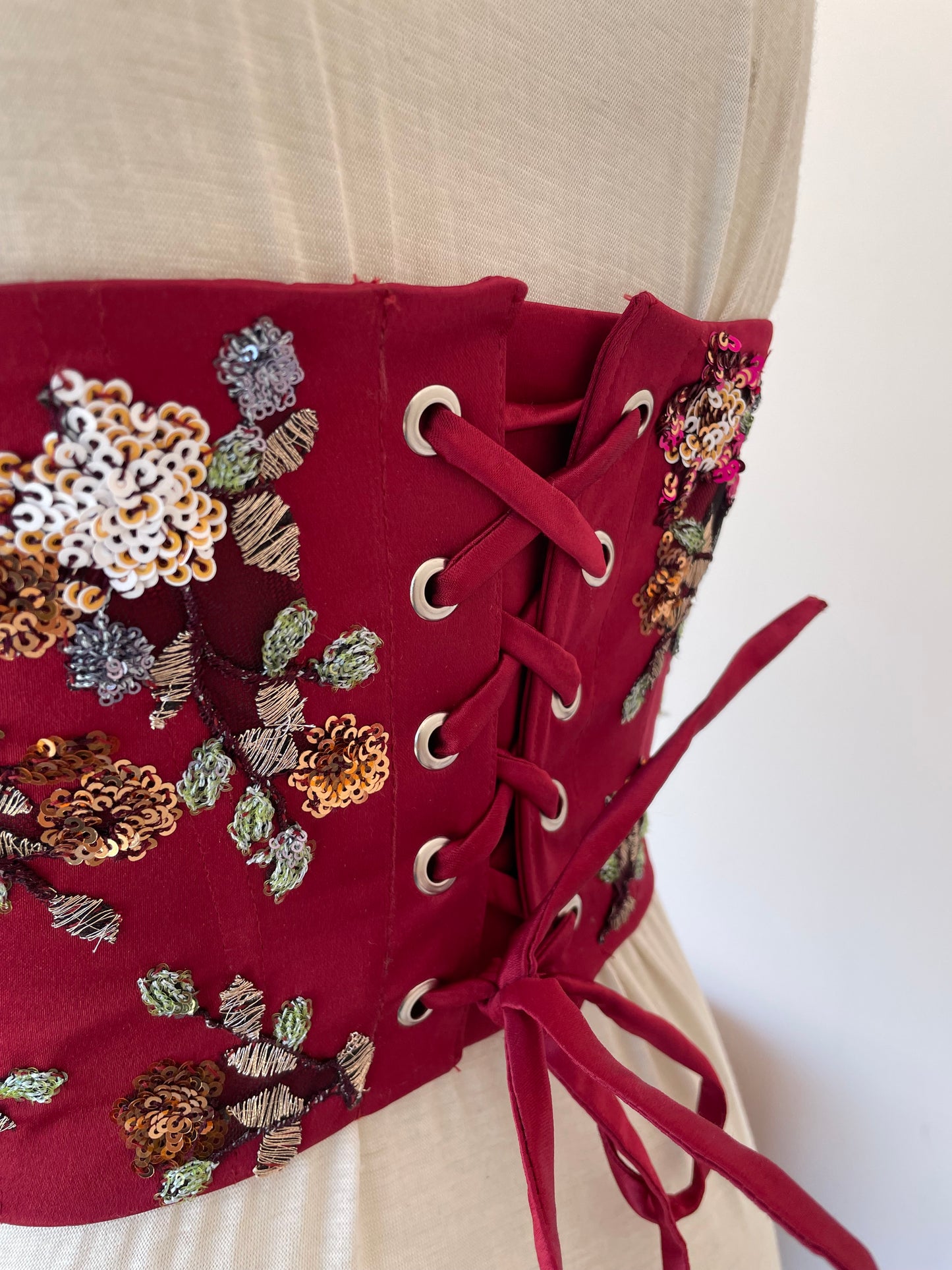 Sample Corset Florence cherry size 4-6