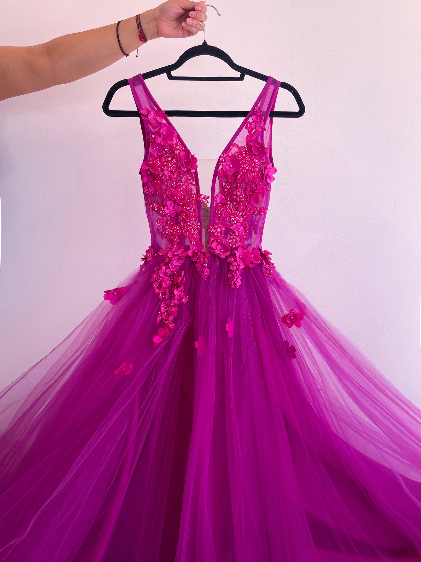 Sample bougainvillea dress size 2