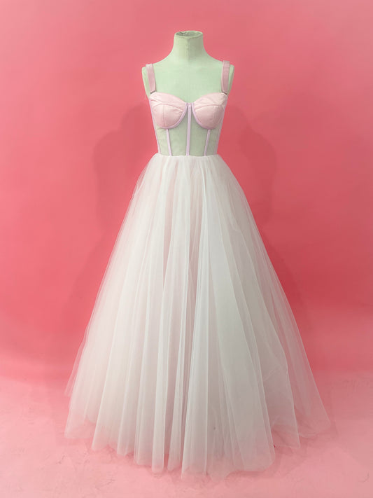 Camila pastel pink dress sample size 4