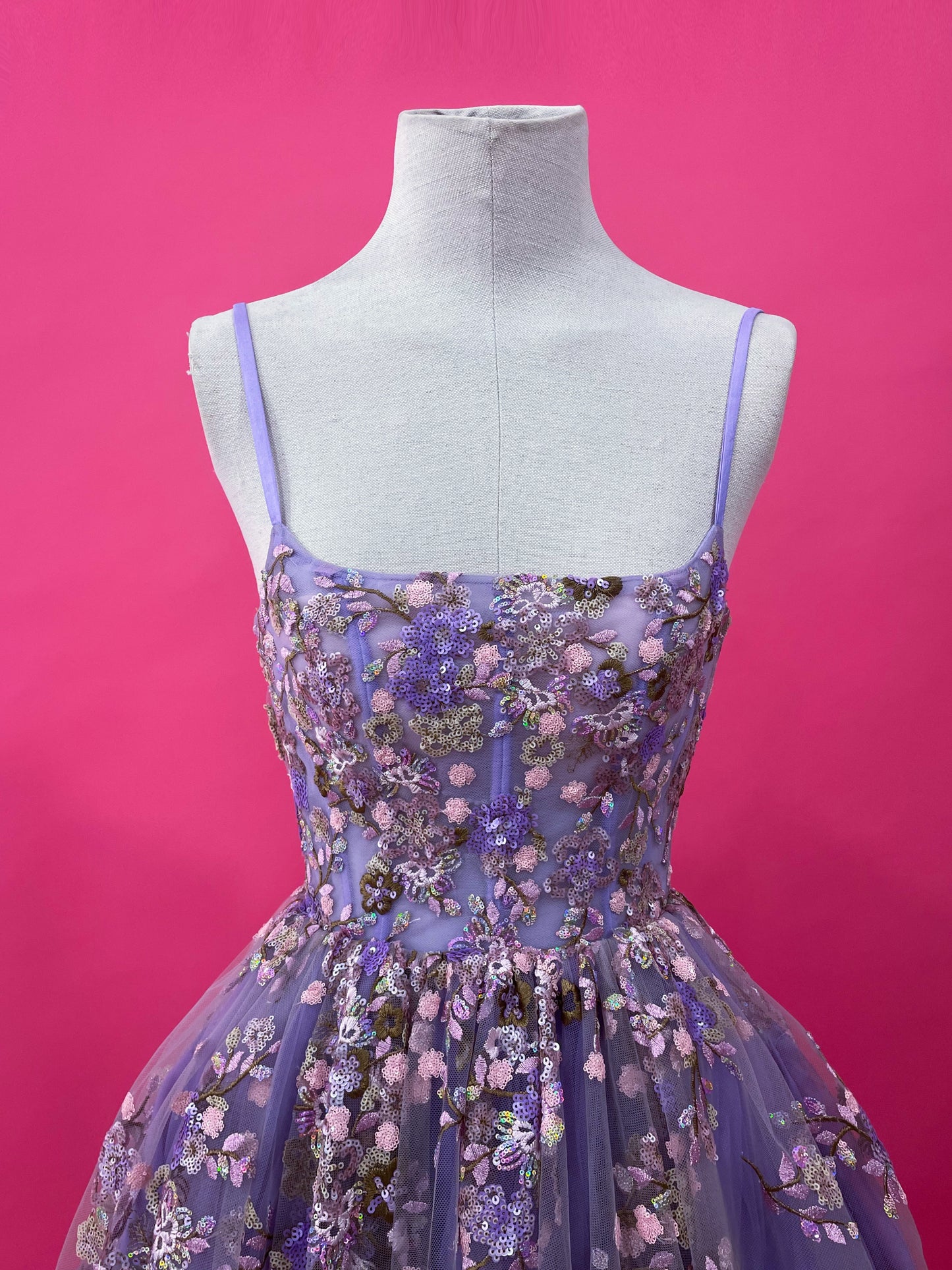Sample Graciela lilac dress size 2