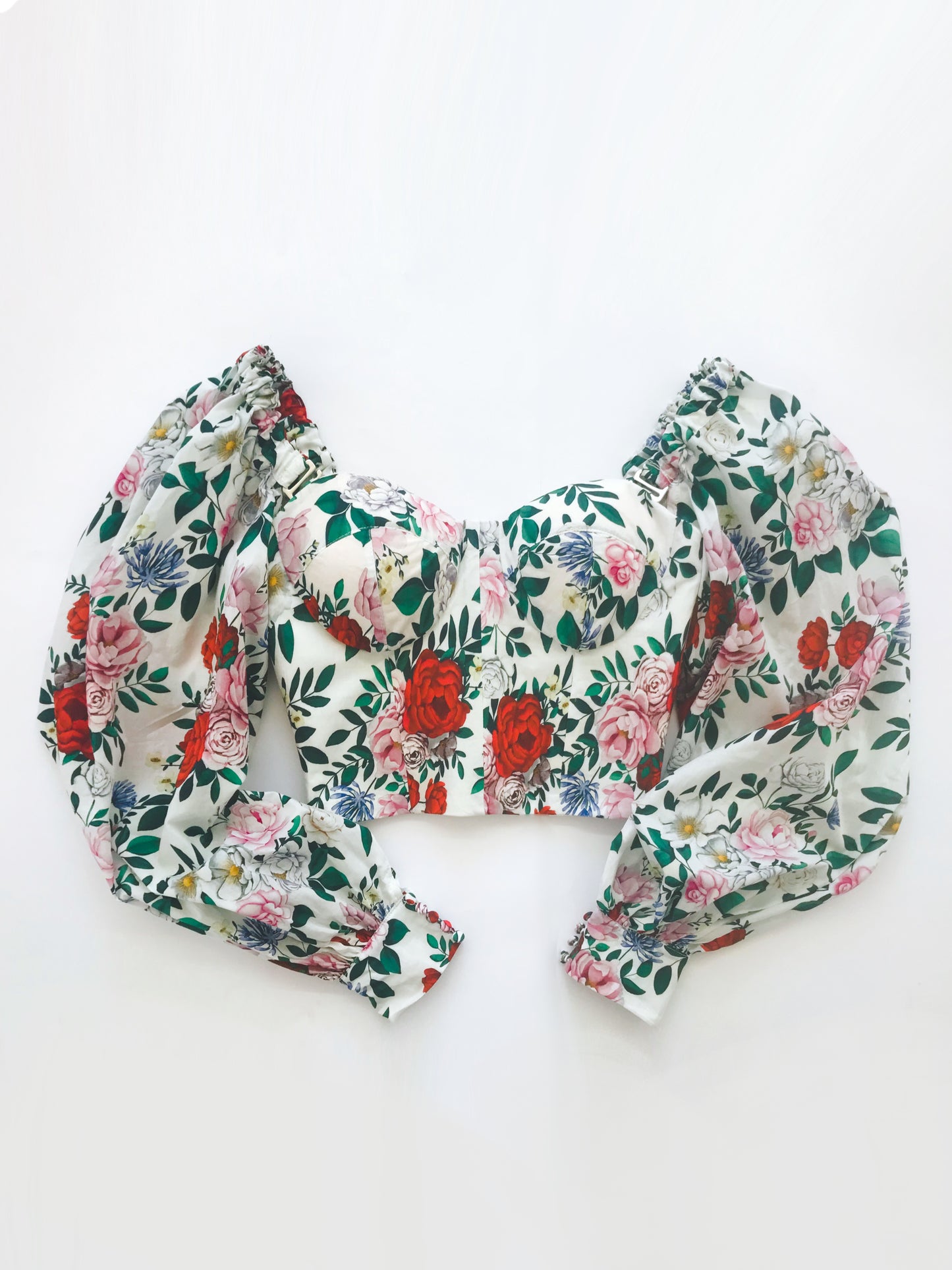 Rosana Bustier in Ivory – Size 6–8 (Made to order)