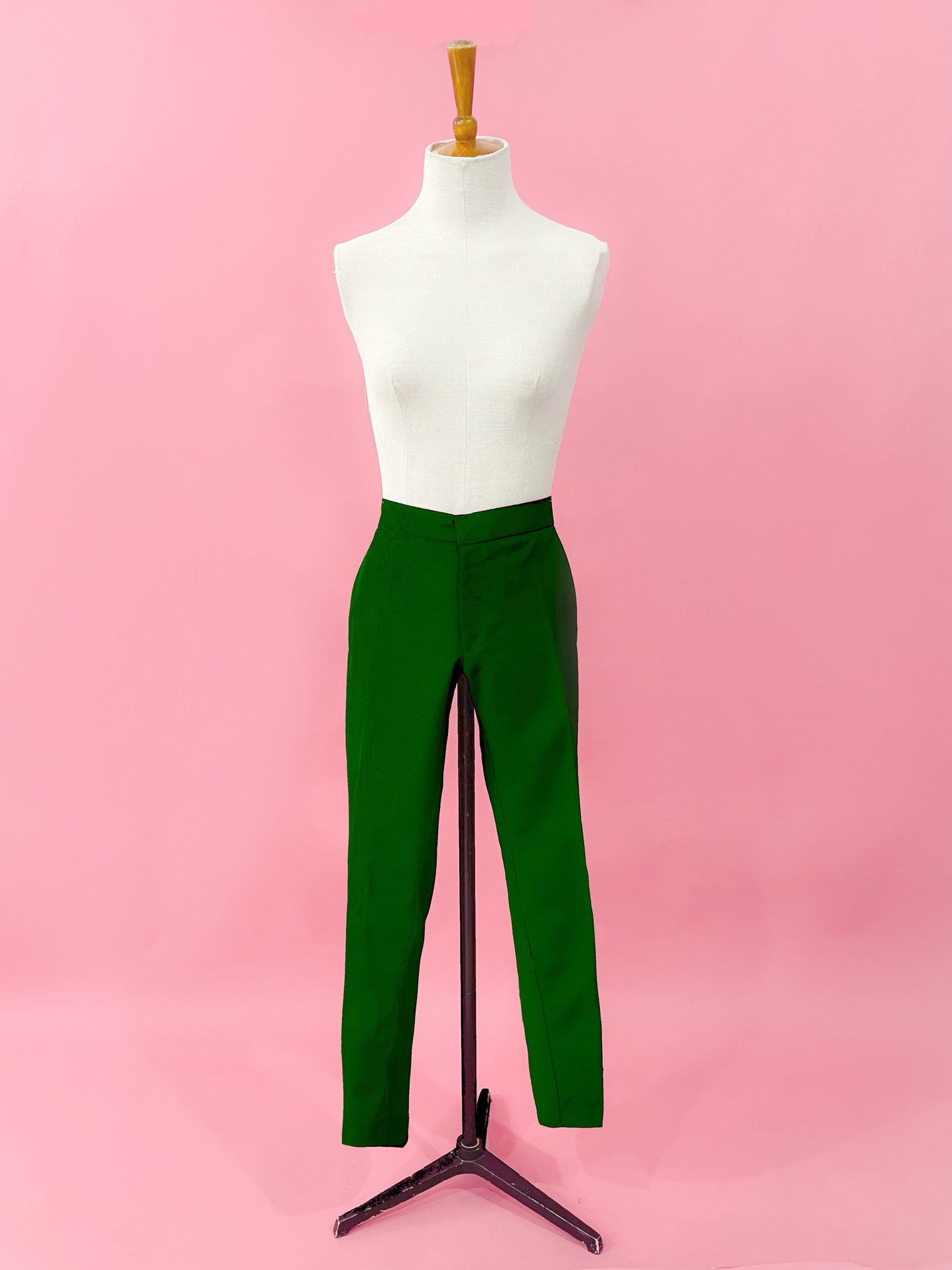Muestra Pantalón lápiz verde bosque talla 8
