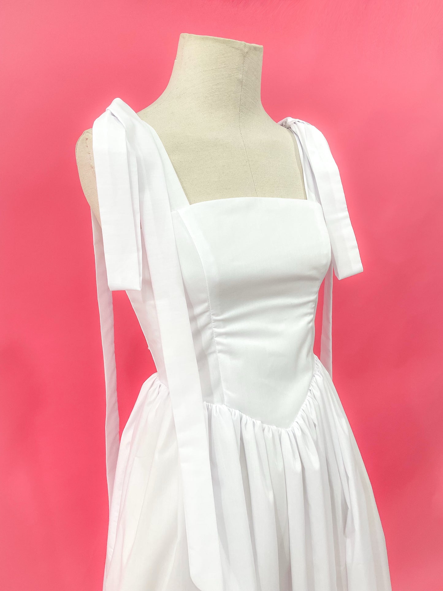 Muestra Vestido de algodón talla 10-12