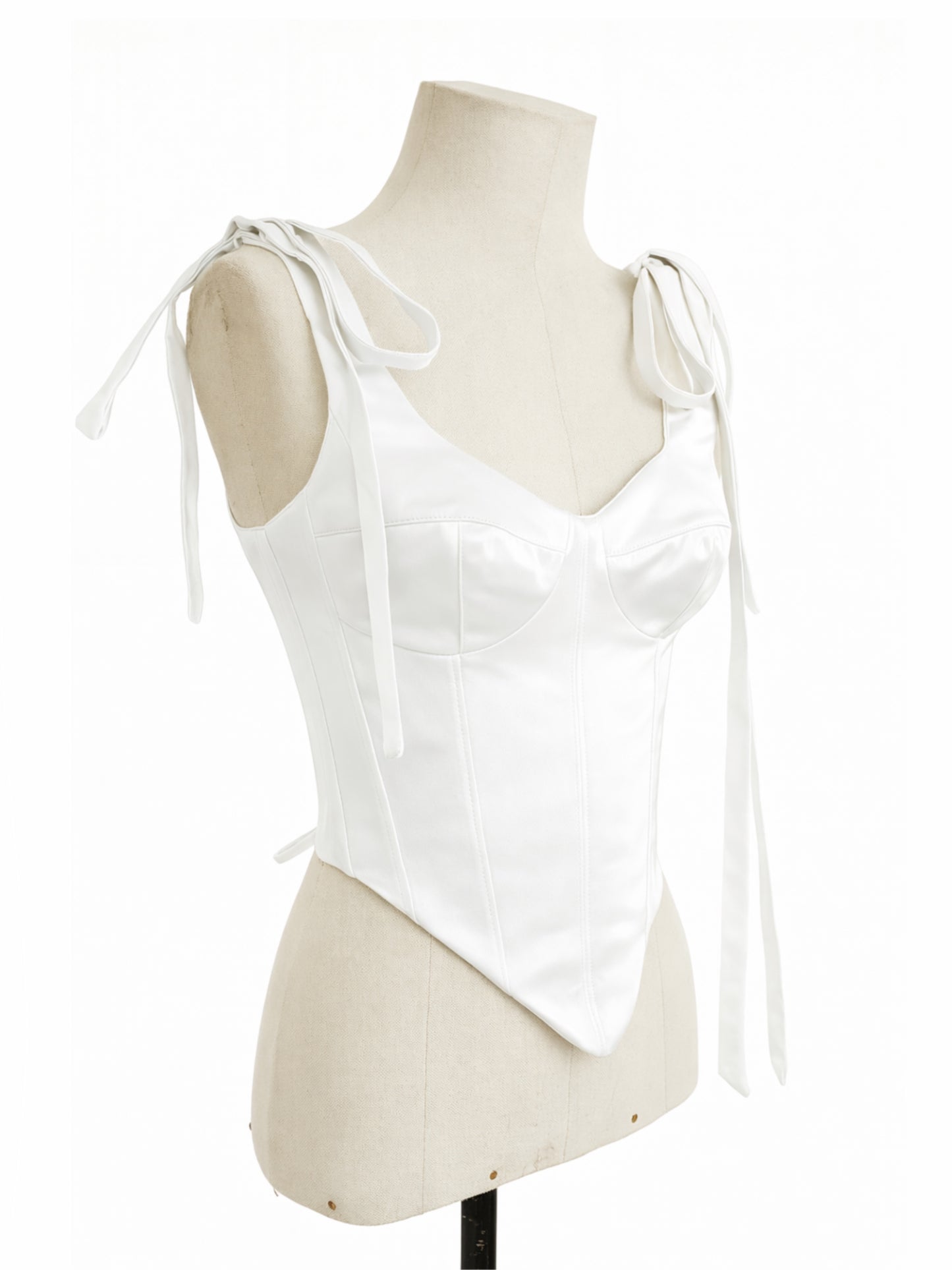 Bustier Pavlova marfil talla 6-8