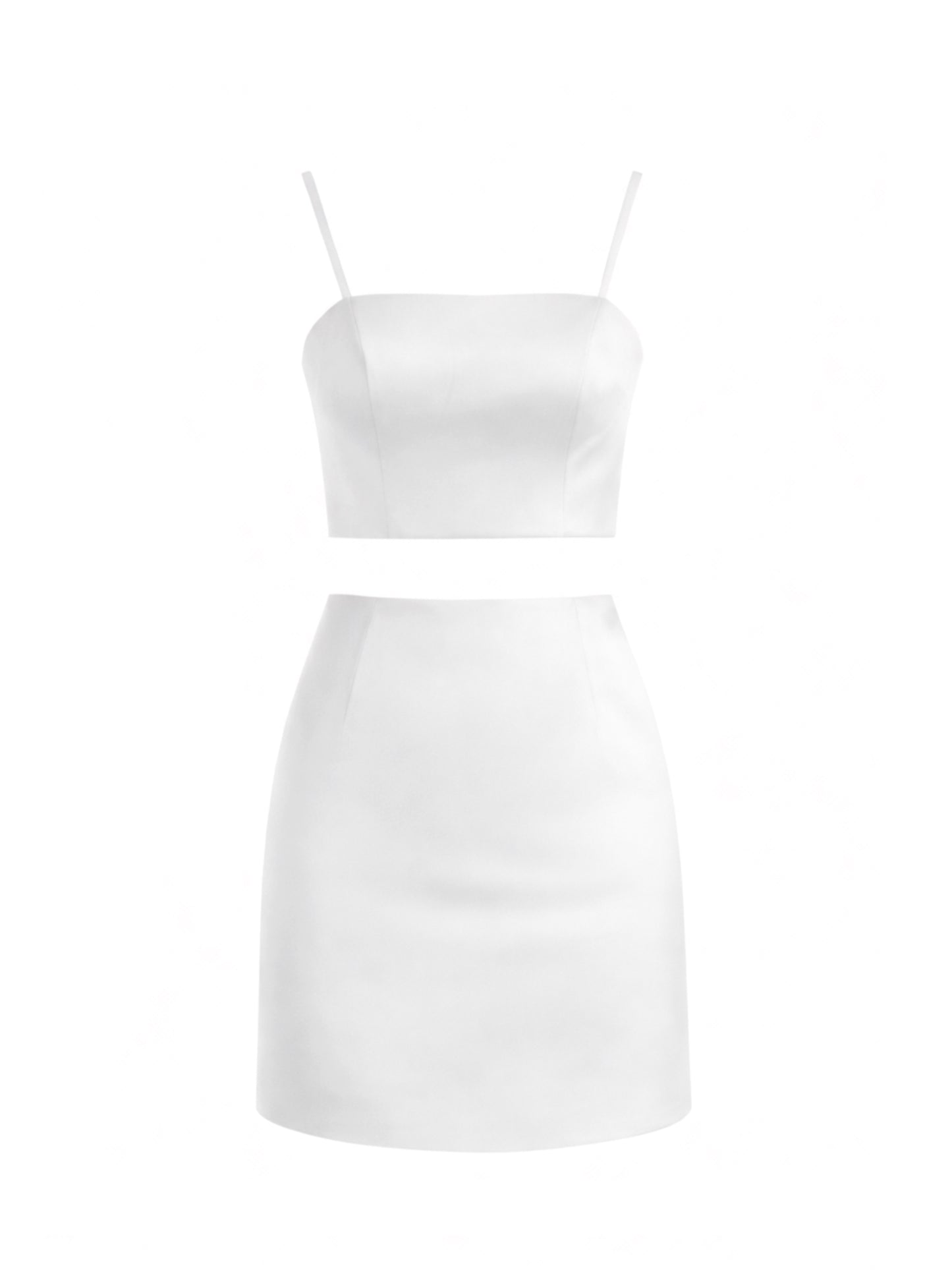 Set Top y Falda Clavel Corta