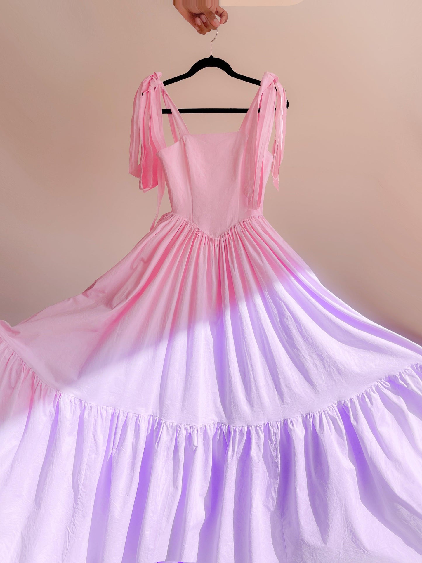 Vestido Solar envio/entrega inmediata talla 14 largo midi - Georgina Chávez