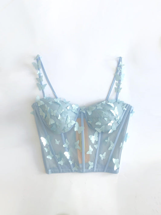 Bustier de Mariposas - Georgina Chávez