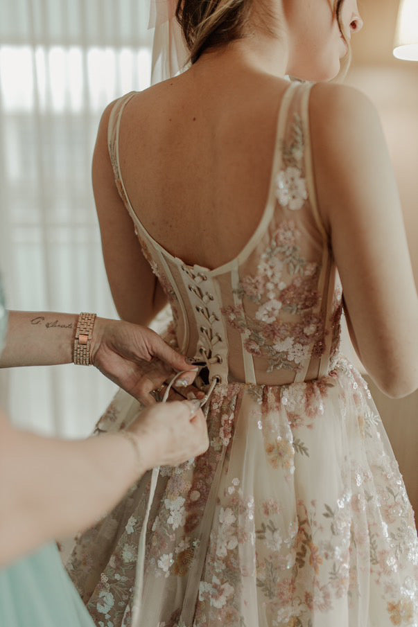 Gregoria brides dress