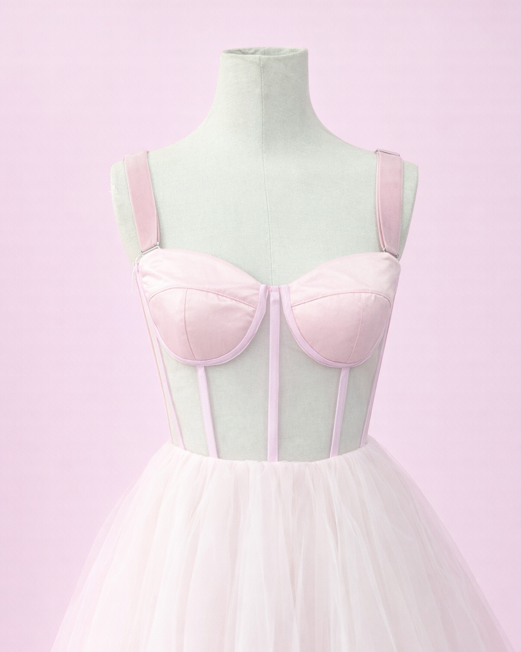 Camila pastel pink dress sample size 4