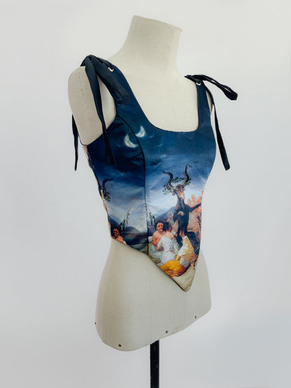 Corset Poliana Aquelarre (Made to order)