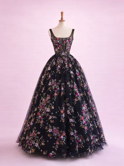 Gregoria Warm Black Dress 