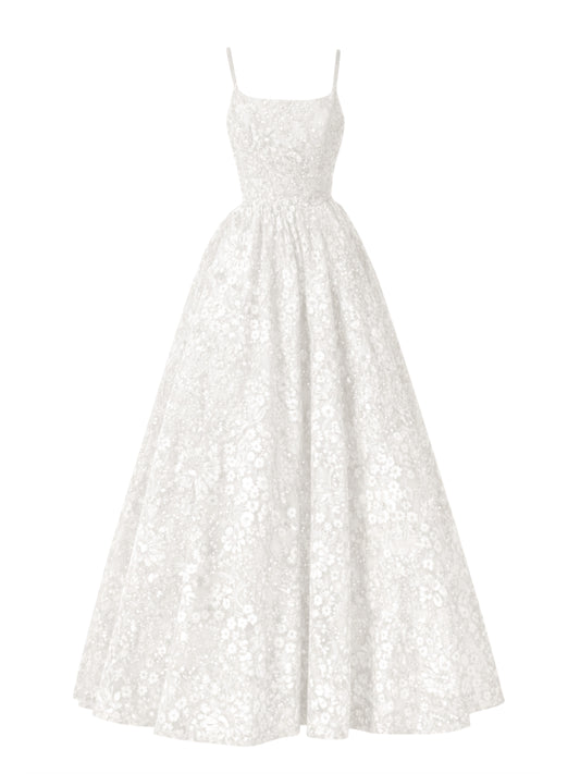 Catrina Dress Chrysanthemums Brides