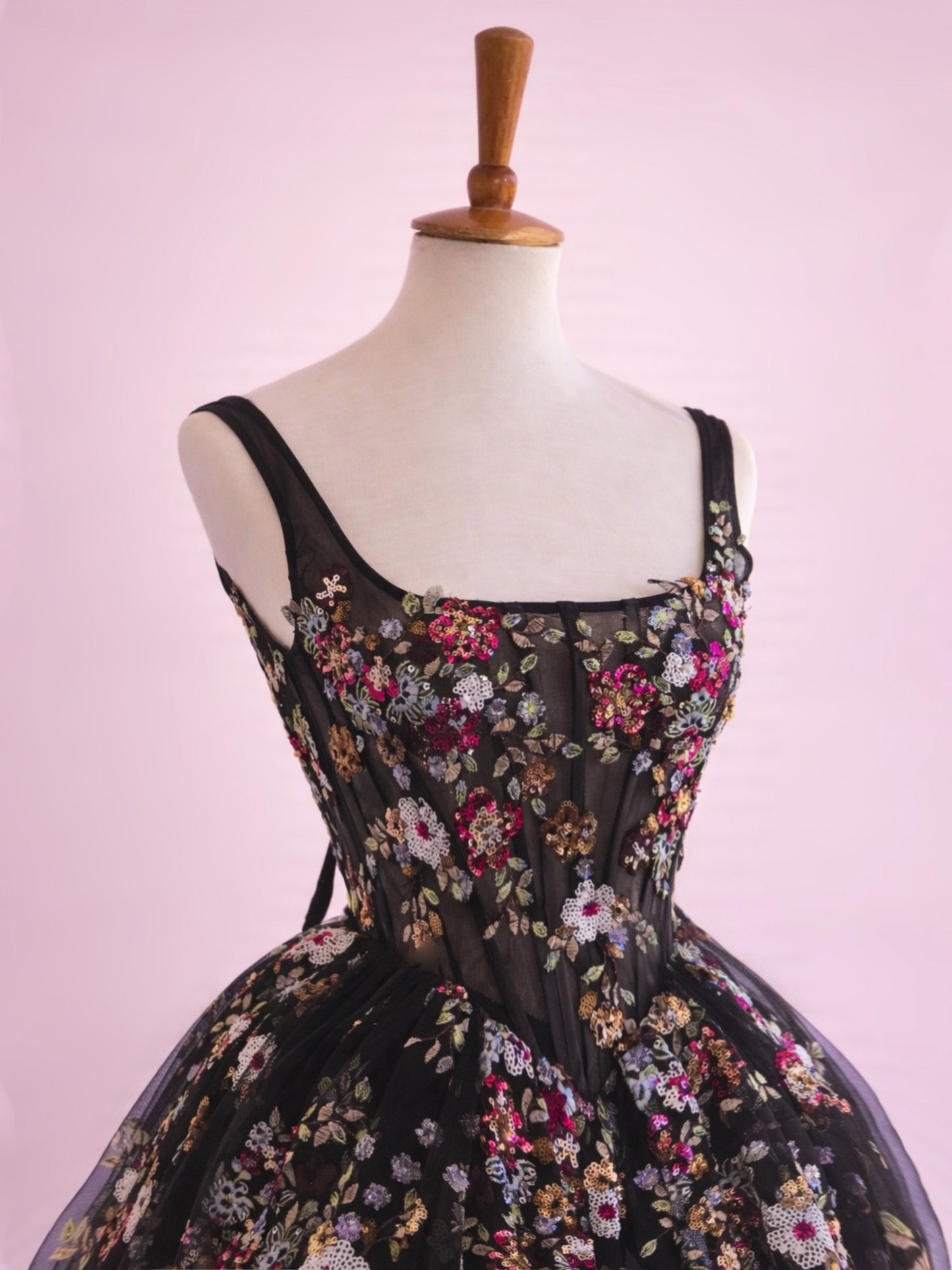 Gregoria Warm Black Dress 