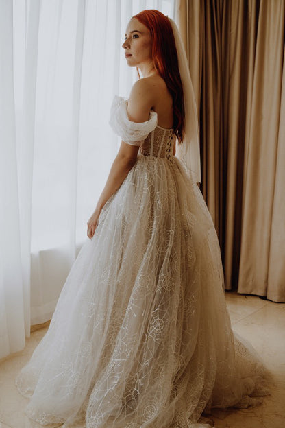 Spiderweb Wedding Dress (pre-sale)
