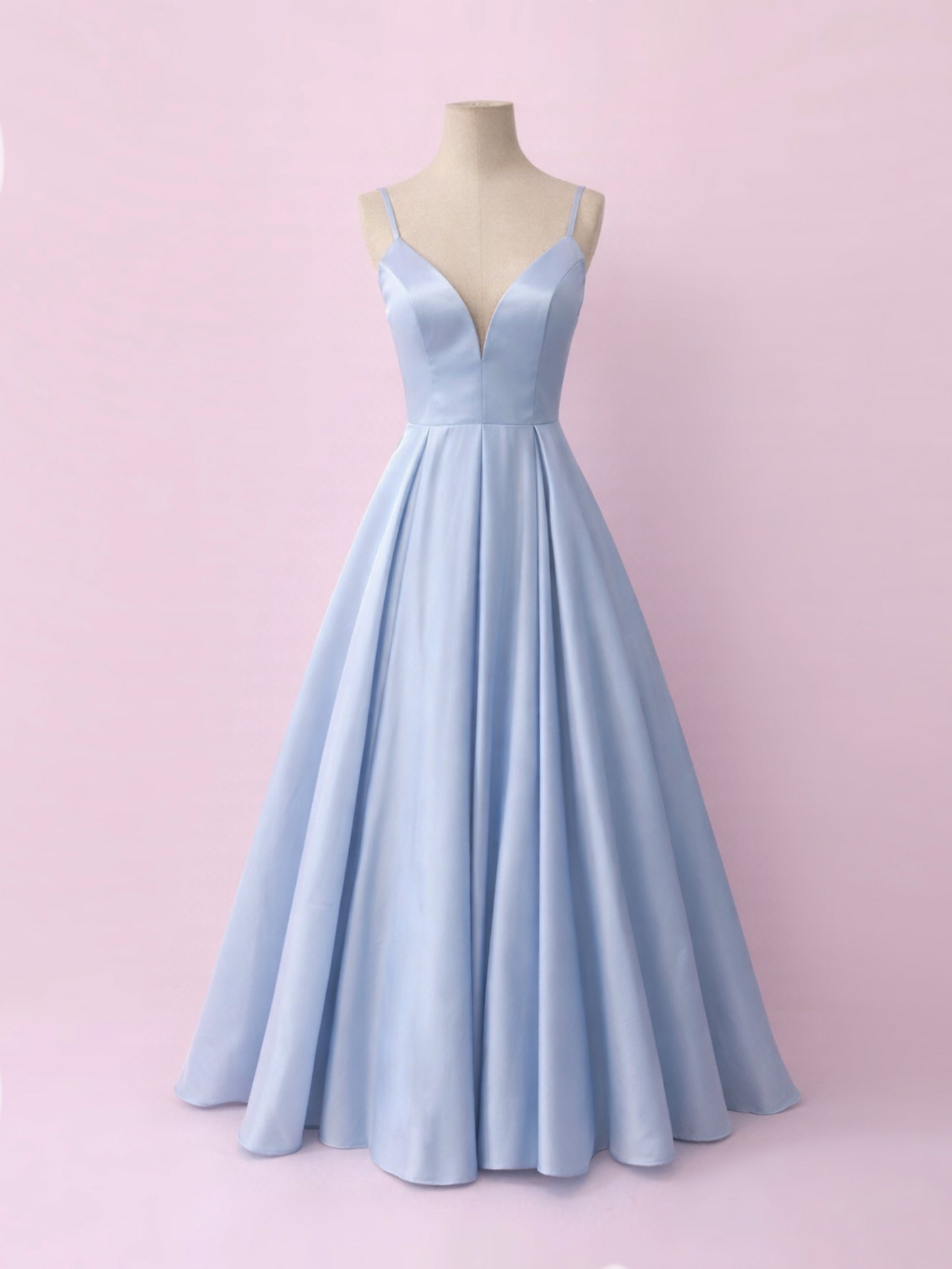 Andrea sky blue dress sample size 10-12