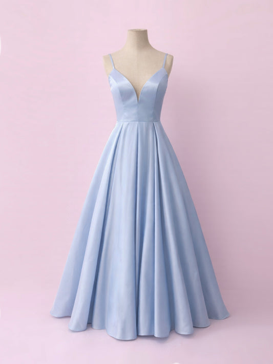 Andrea sky blue dress sample size 10-12
