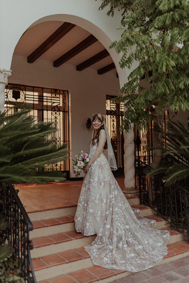 Gregoria brides dress