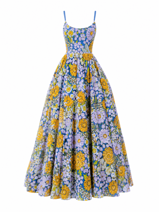 Catrina Dalias Dress