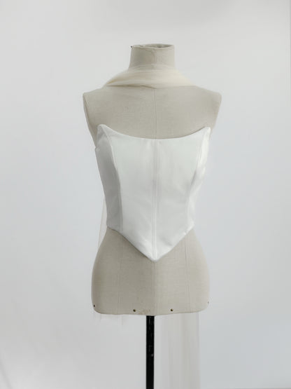 Camelia Bridal Corset (Custom Made)