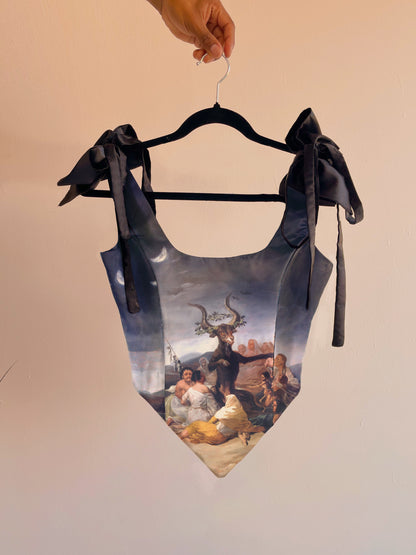 Corset Poliana Aquelarre (Made to order)