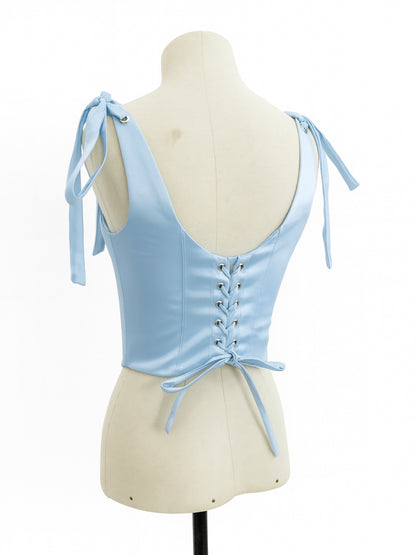 Sample Sky blue Pavlova bustier size 8-10