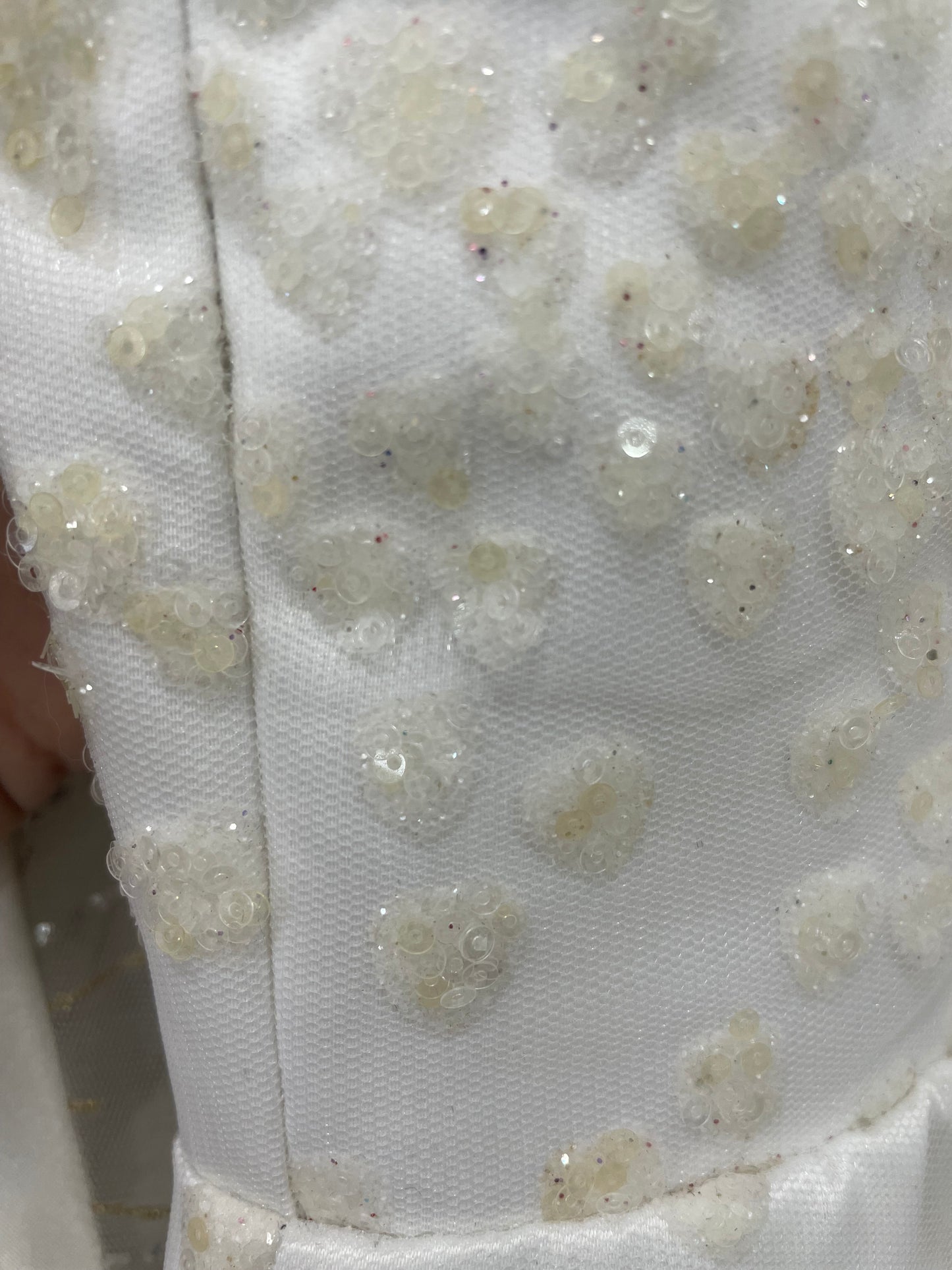 Muestra Vestido Dulcinea marfil talla 6-8