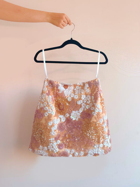 Muestra Falda Catrina zinnias talla 10