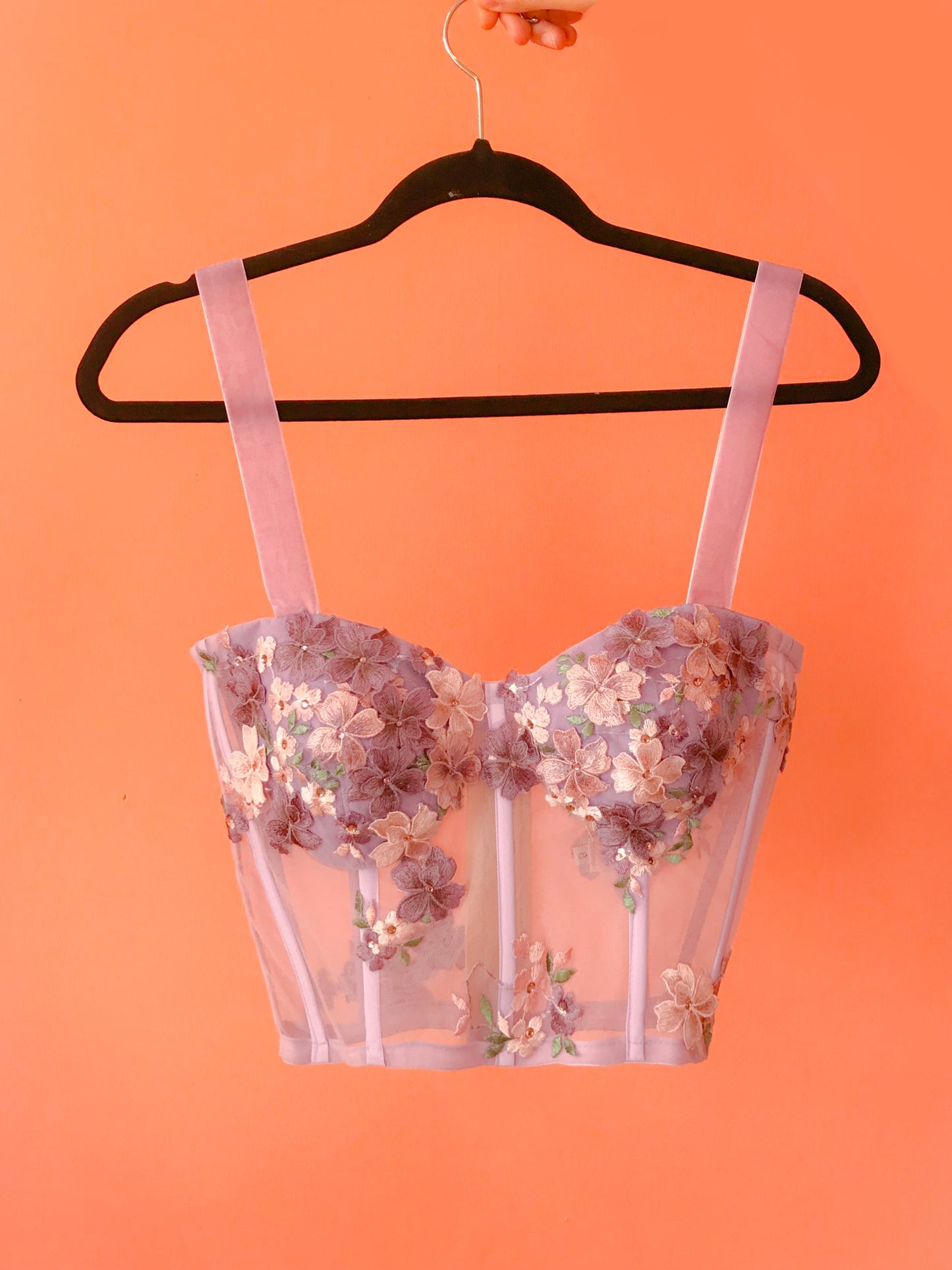 Bustier de Hortensias