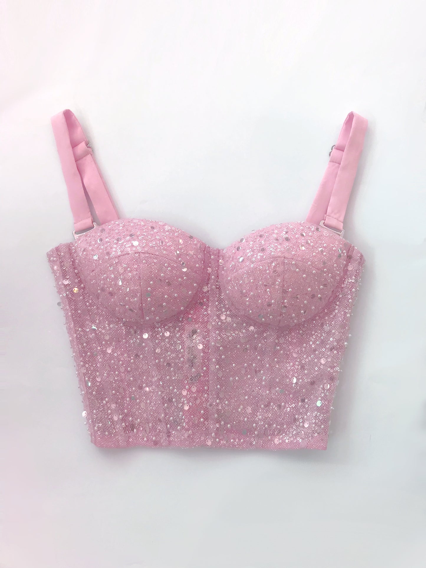 Pastel pink Honey Bustier size 8-10 (Made to order)