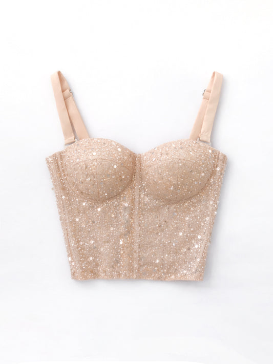 Honey Beige Bustier 
