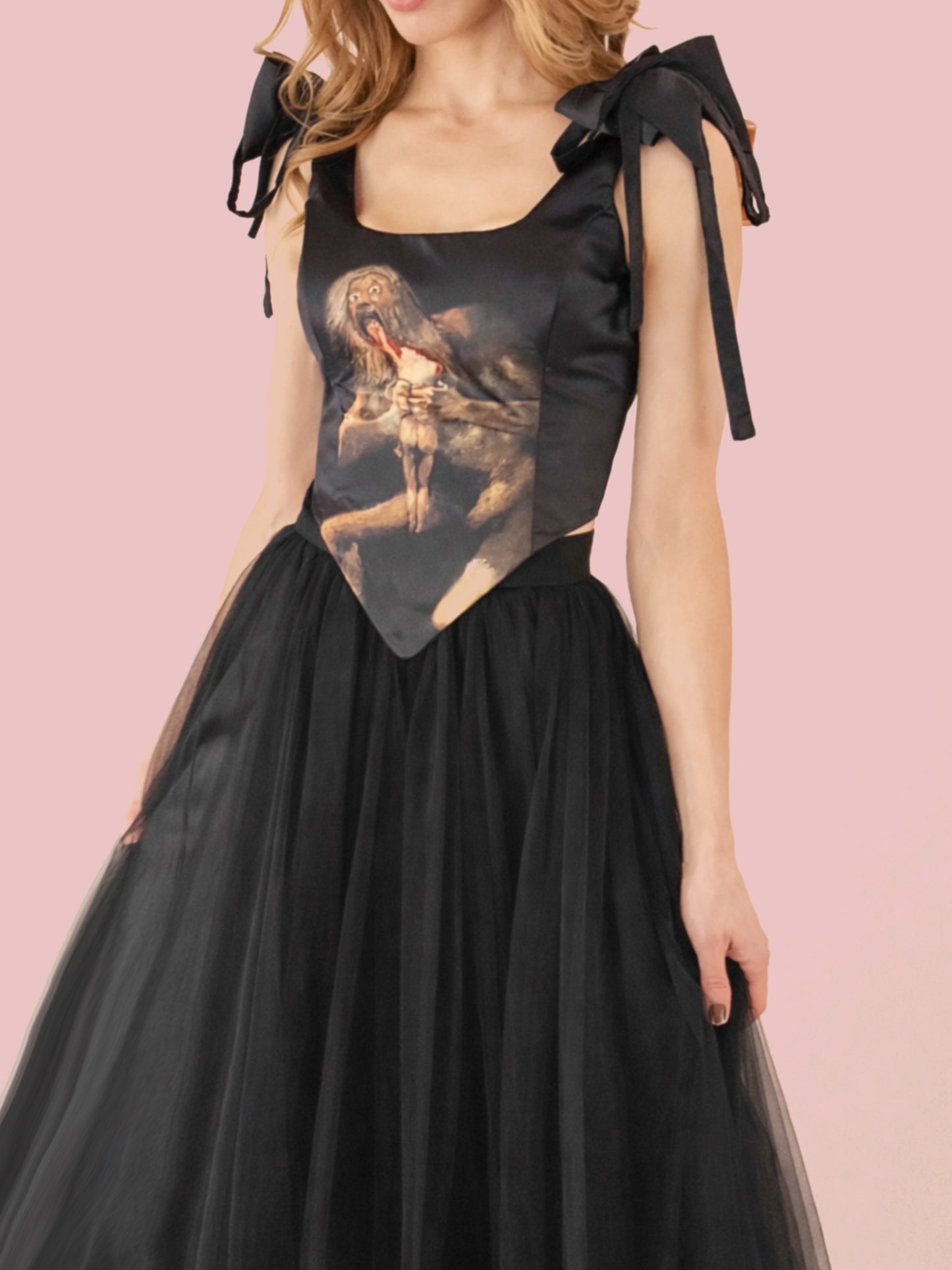 Corset Poliana Saturn devouring his son (made to order)