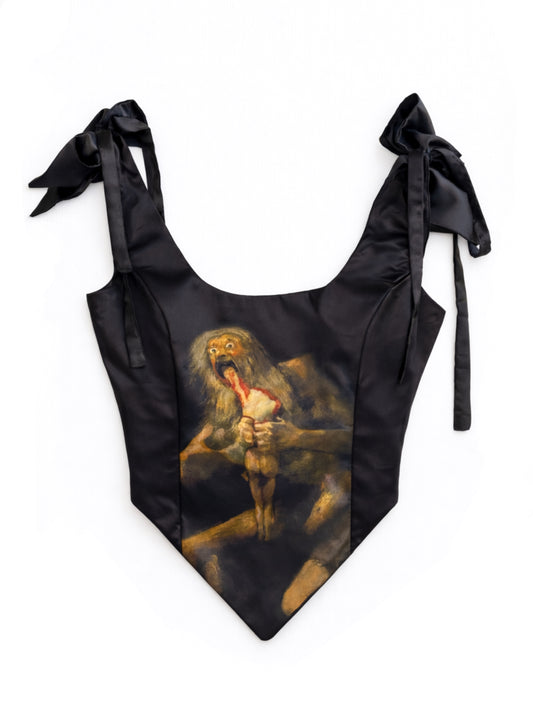 Corset Poliana Saturn devouring his son (made to order)