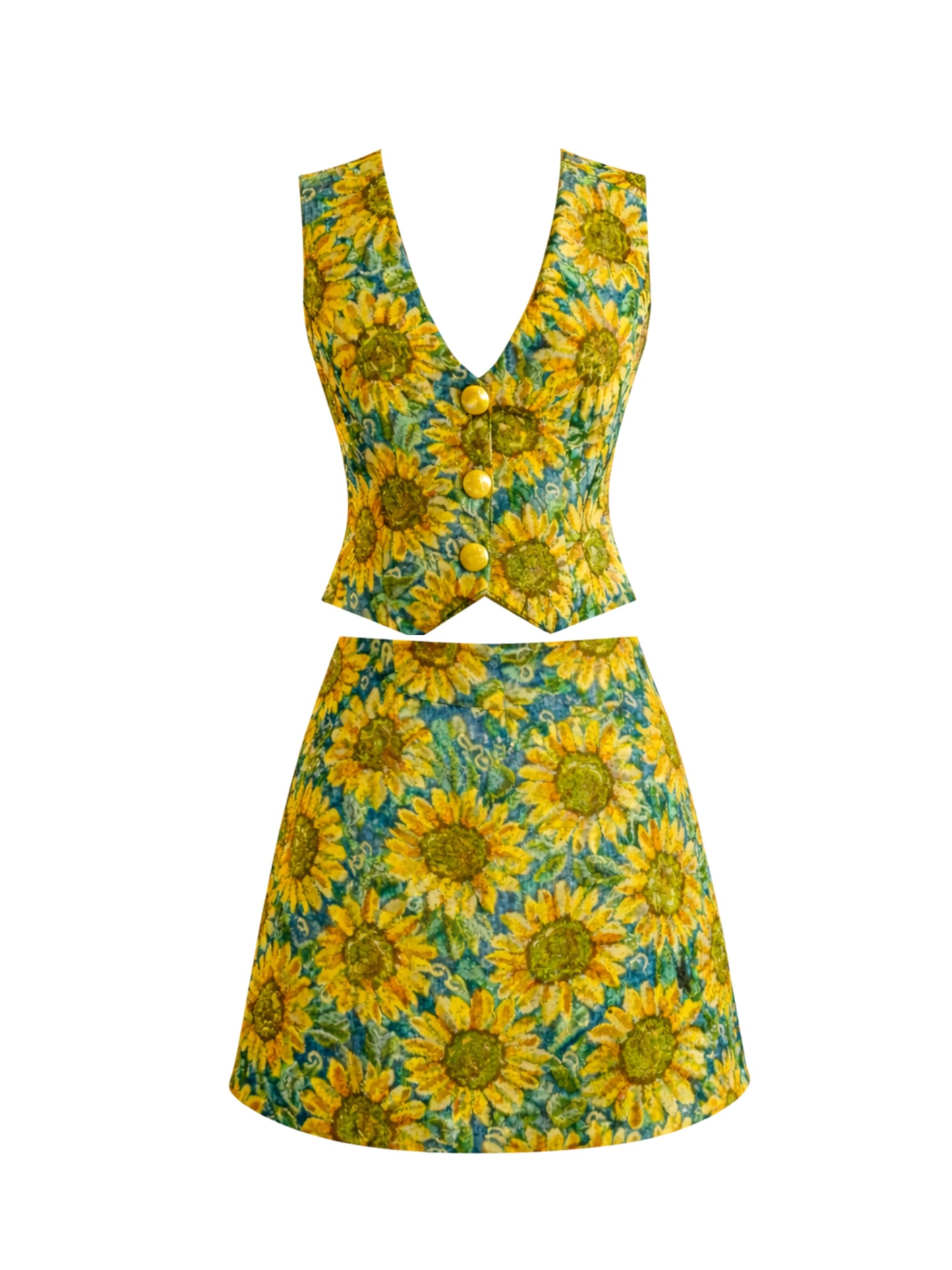 Set mivest and michiskirt 