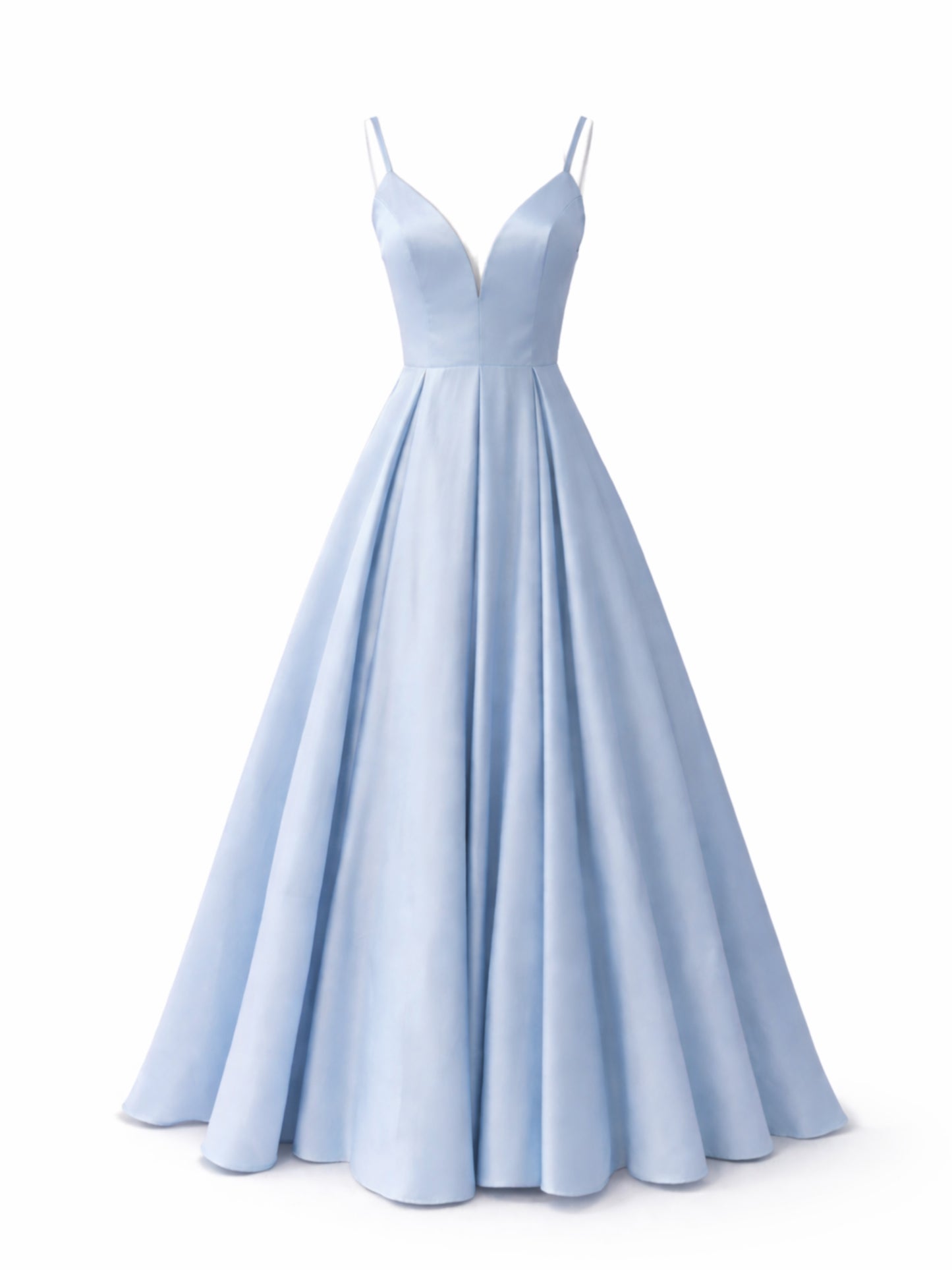 Vestido Andrea azul cielo talla 10-12