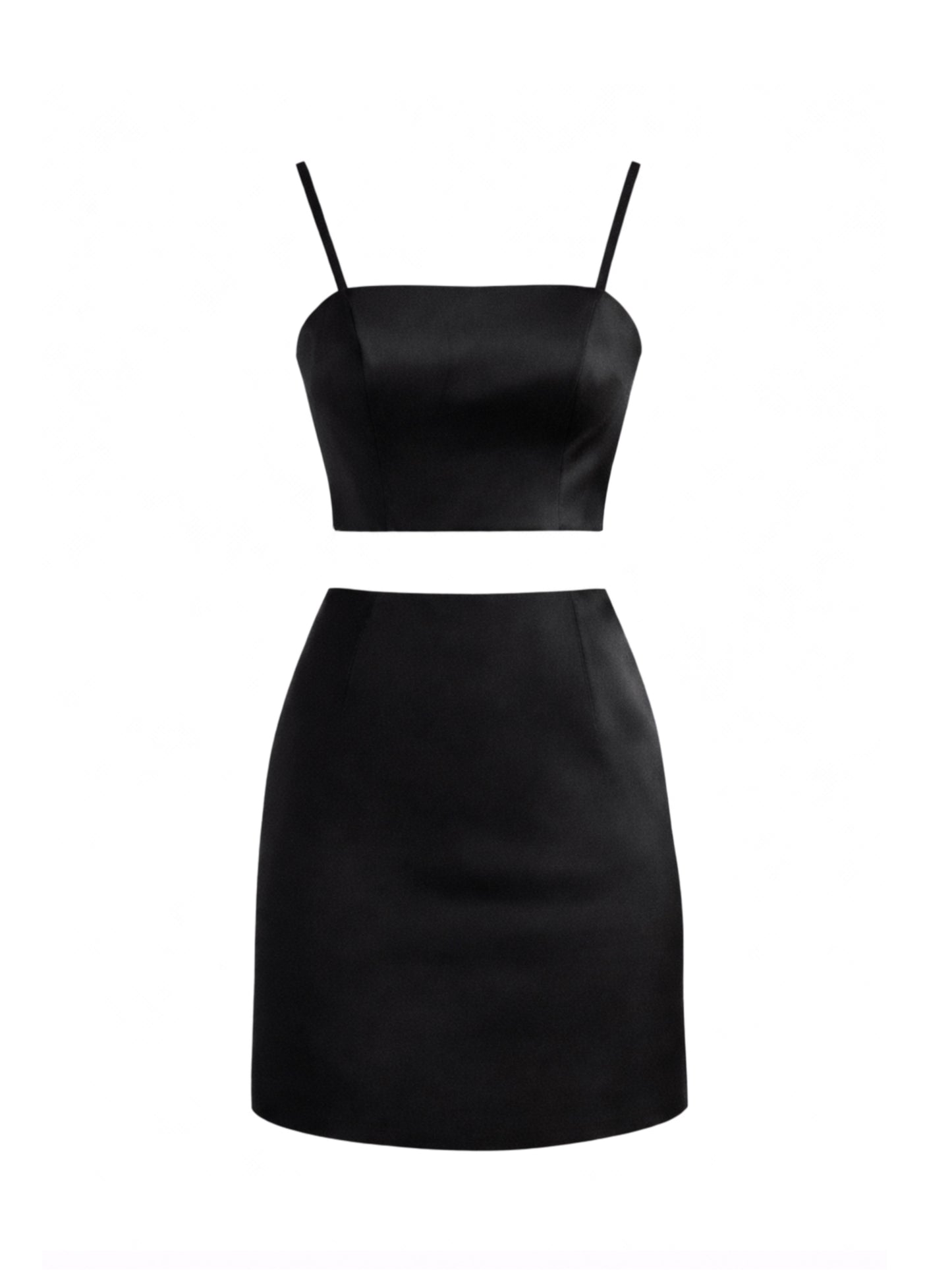 Set Top y Falda Clavel Corta