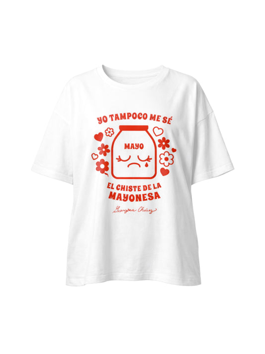 T-shirt Thanks is a mess