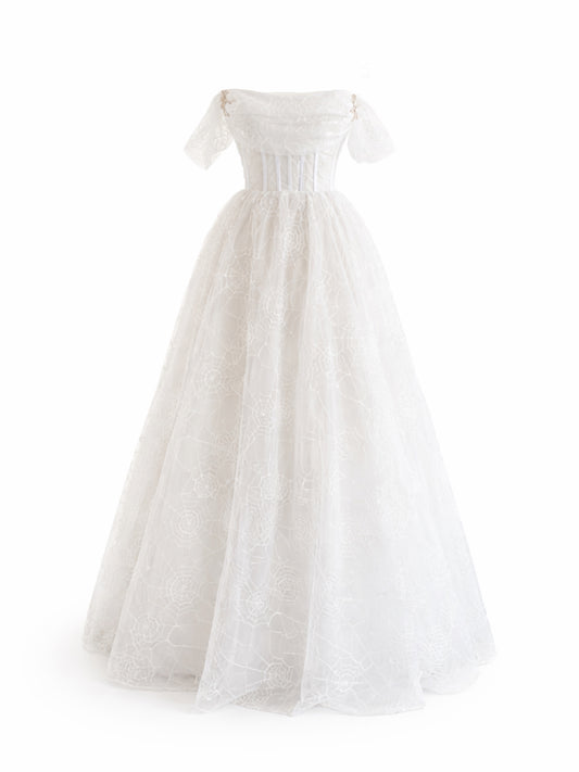 Spiderweb Wedding Dress