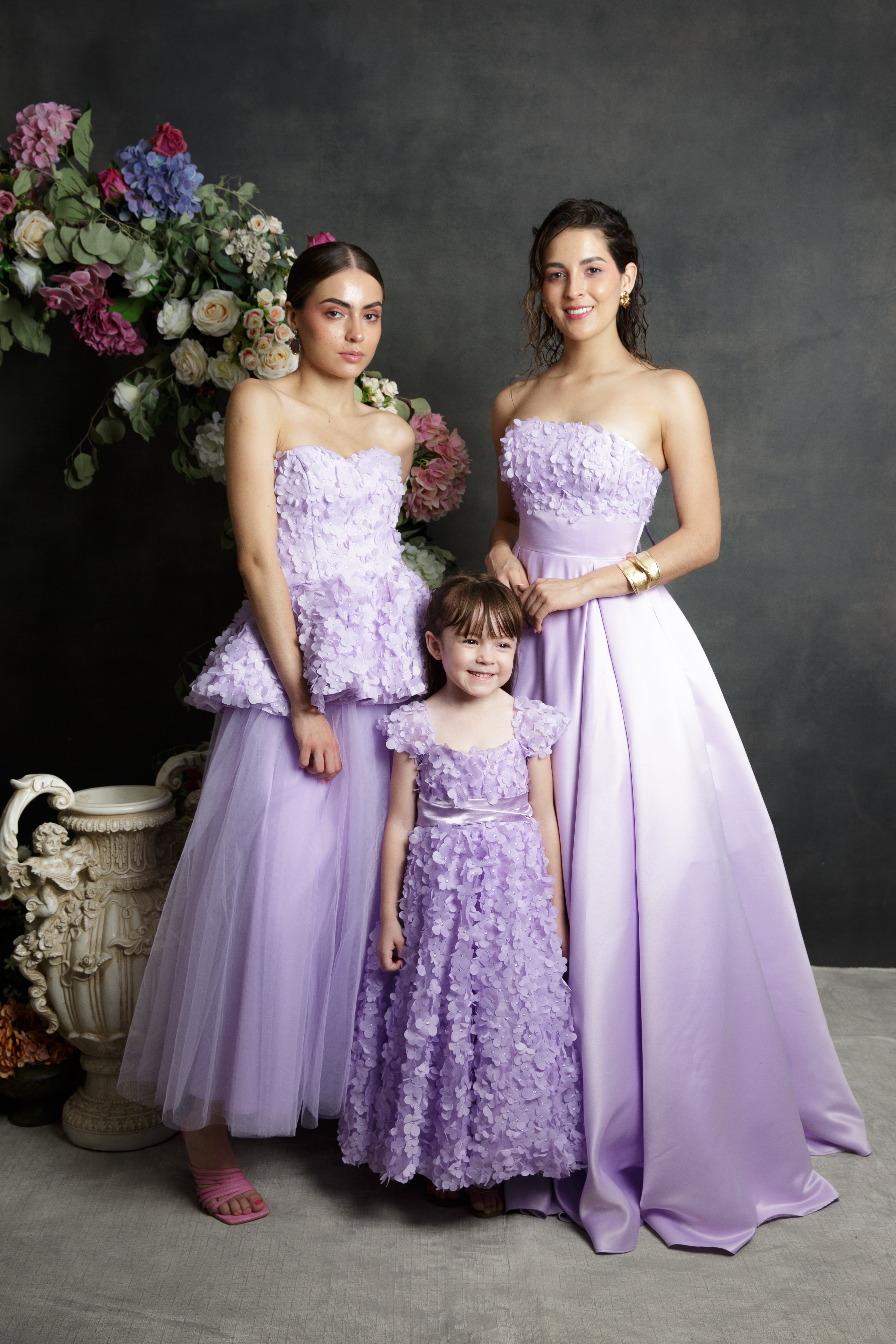 Ariella and Tulle skirt Set