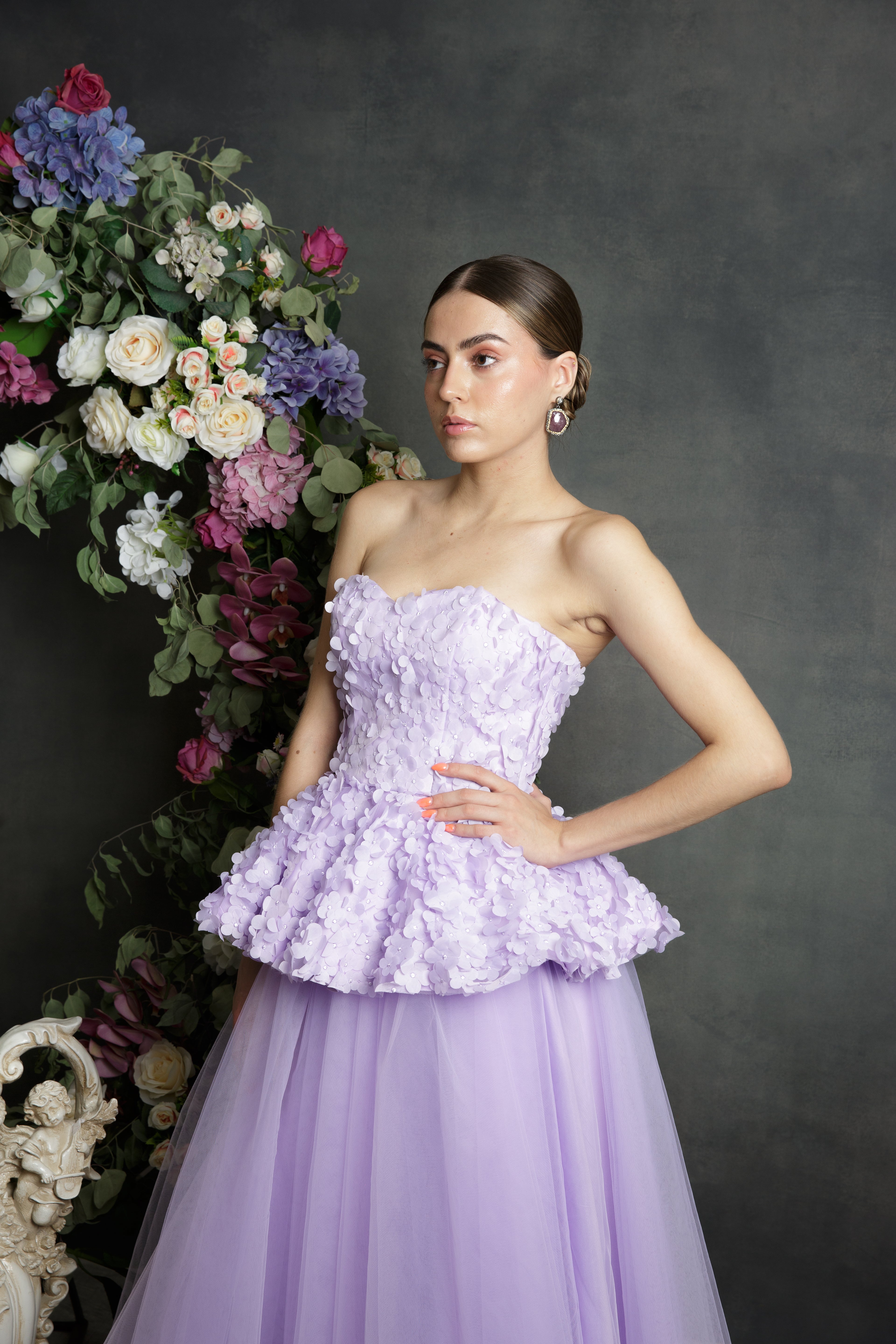 Ariella and Tulle skirt Set