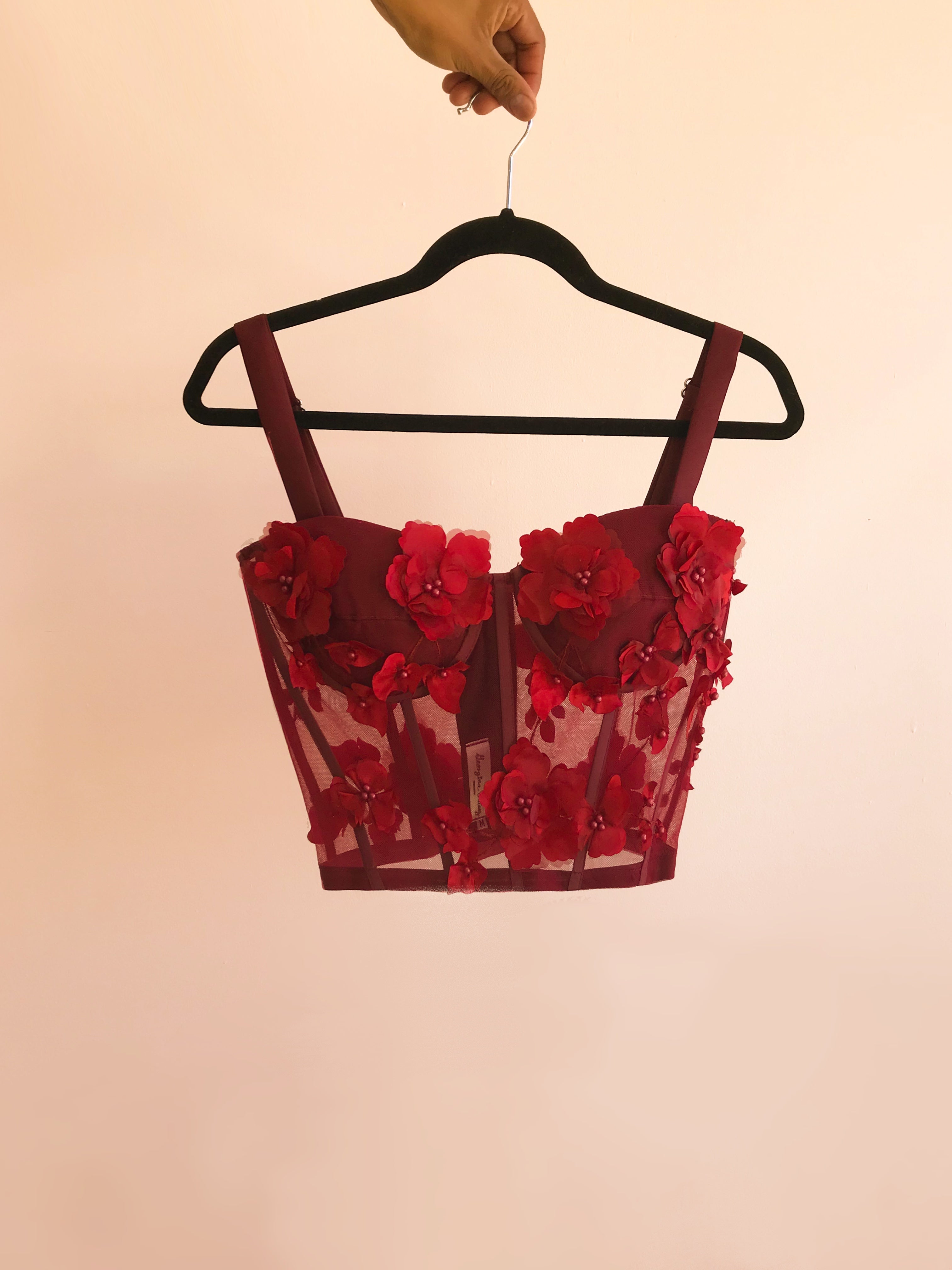 Roses bustier